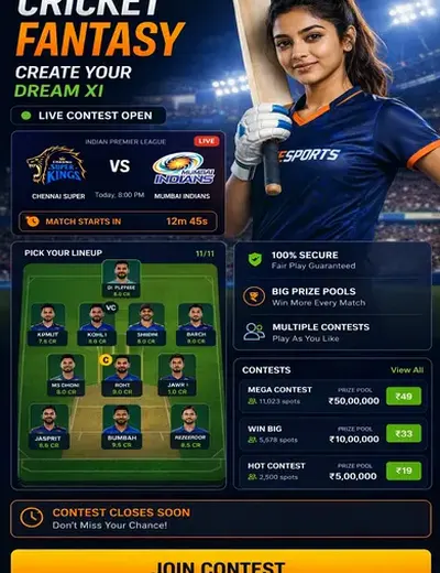 Hero11 (hero11) fantasy cricket & matchday visual 3