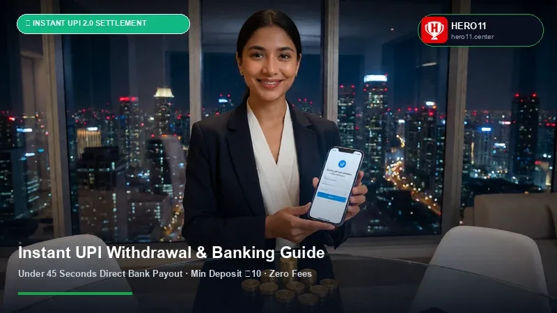 Hero11 Instant UPI Withdrawal & ₹25 INR Deposit Tutorial